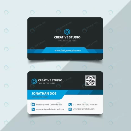 dark blue business card design crcefd95cc5 size1.86mb - title:graphic home - اورچین فایل - format: - sku: - keywords: p_id:353984