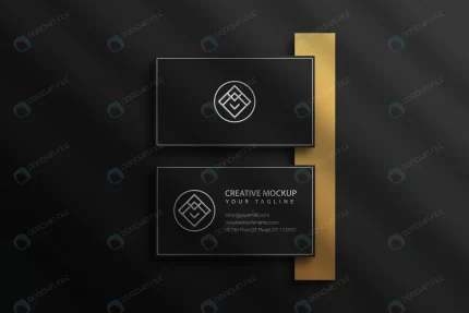 dark business card with paper mockup psd crcf0875238 size9.79mb - title:graphic home - اورچین فایل - format: - sku: - keywords: p_id:353984
