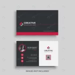 - dark red business card template 2 crc78b503cd size1.57mb - Home