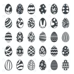 decorated black easter eggs icon set crca65eae5e size1.43mb - title:Home - اورچین فایل - format: - sku: - keywords:وکتور,موکاپ,افکت متنی,پروژه افترافکت p_id:63922