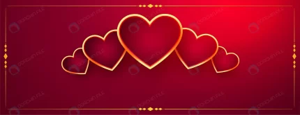 decorative golden hearts red valentines day banne crc3944cf57 size1.12mb 1 - title:graphic home - اورچین فایل - format: - sku: - keywords: p_id:353984