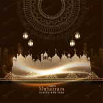 decorative happy muharram islamic new year glossy crcf0541209 size3.03mb - title:Home - اورچین فایل - format: - sku: - keywords:وکتور,موکاپ,افکت متنی,پروژه افترافکت p_id:63922