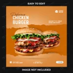 delicious burger food menu social media banner tem rnd137 frp29641034 - title:Home - اورچین فایل - format: - sku: - keywords:وکتور,موکاپ,افکت متنی,پروژه افترافکت p_id:63922