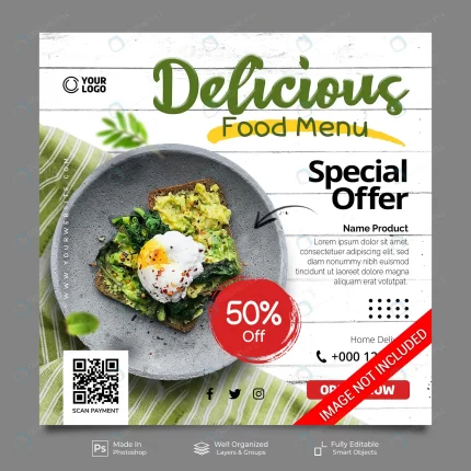 delicious healthy food menu restaurant promotion crc0d104601 size21.28mb - title:graphic home - اورچین فایل - format: - sku: - keywords: p_id:353984