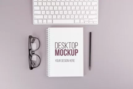 desk concept with notebook and glasses crc0fdce202 size76.07mb - title:graphic home - اورچین فایل - format: - sku: - keywords: p_id:353984