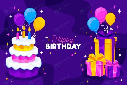 detailed birthday background with cake rnd795 frp12810321 - title:graphic home - اورچین فایل - format: - sku: - keywords: p_id:353984