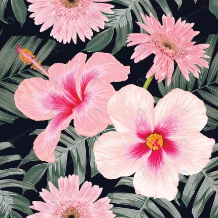 different pink flowers floral pattern design with crce5cdace5 size23.65mb - title:graphic home - اورچین فایل - format: - sku: - keywords: p_id:353984