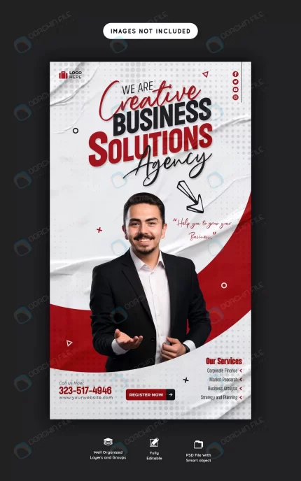 digital marketing agency corporate facebook instag rnd583 frp30133020 - title:graphic home - اورچین فایل - format: - sku: - keywords: p_id:353984