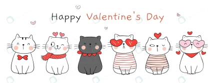 draw cute cat happy love valentines day crc606d1db1 size1.14mb - title:graphic home - اورچین فایل - format: - sku: - keywords: p_id:353984