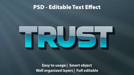 editable text effect trust premium - title:graphic home - اورچین فایل - format: - sku: - keywords: p_id:353984