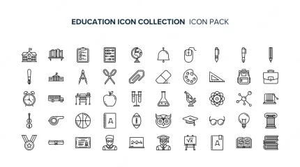 education icon collection rnd503 frp25640846 - title:graphic home - اورچین فایل - format: - sku: - keywords: p_id:353984
