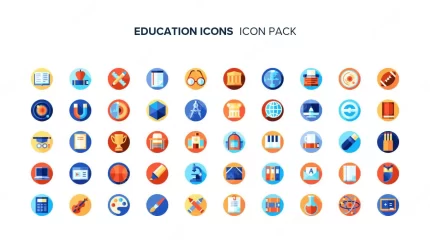 education icons rnd997 frp26023740 - title:graphic home - اورچین فایل - format: - sku: - keywords: p_id:353984