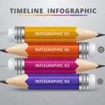 education pencil infographics step option 3 crcfb6f2c8e size3.14mb - title:Home - اورچین فایل - format: - sku: - keywords:وکتور,موکاپ,افکت متنی,پروژه افترافکت p_id:63922