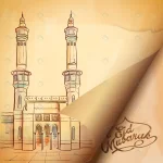 eid mubarak islamic greeting design with haram mo crc66253936 size7.57mb - title:Home - اورچین فایل - format: - sku: - keywords:وکتور,موکاپ,افکت متنی,پروژه افترافکت p_id:63922