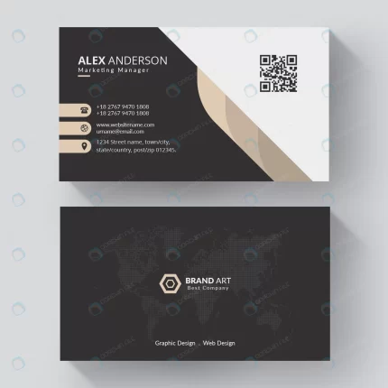 elegant business card crc185227d6 size2.10mb - title:graphic home - اورچین فایل - format: - sku: - keywords: p_id:353984