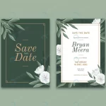- elegant floral wedding invitation template 2 crc8773f743 size5.13mb - Home