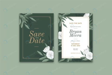 elegant floral wedding invitation template 2 crc8773f743 size5.13mb - title:graphic home - اورچین فایل - format: - sku: - keywords: p_id:353984