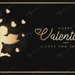 - elegant happy valentine s day with golden cupido crc41664ba0 size7.68mb - Home