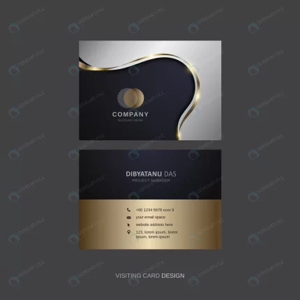 elegant logo mockup dark business card template.j crc40520904 size1.28mb - title:graphic home - اورچین فایل - format: - sku: - keywords: p_id:353984