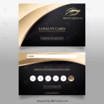 elegant loyalty card template with golden design. crce88b85ff size3.89mb - title:Home - اورچین فایل - format: - sku: - keywords:وکتور,موکاپ,افکت متنی,پروژه افترافکت p_id:63922