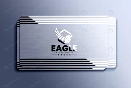 elegant metal business card logo mockup 2 crc3bee6a45 size78.08mb - title:graphic home - اورچین فایل - format: - sku: - keywords: p_id:353984