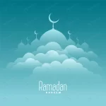 elegant ramadan kareem card with clouds mosque crc03c7fac6 size0.49mb - title:Home - اورچین فایل - format: - sku: - keywords:وکتور,موکاپ,افکت متنی,پروژه افترافکت p_id:63922
