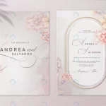 elegant wedding invitation template with pink flow rnd870 frp22706661 - title:Home - اورچین فایل - format: - sku: - keywords:وکتور,موکاپ,افکت متنی,پروژه افترافکت p_id:63922