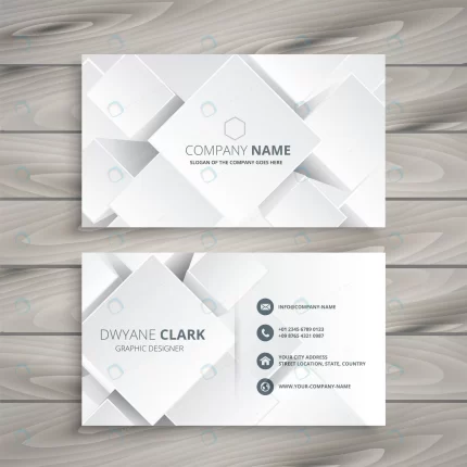 elegant white business card with 3d shapes crc1920c146 size5.43mb - title:graphic home - اورچین فایل - format: - sku: - keywords: p_id:353984
