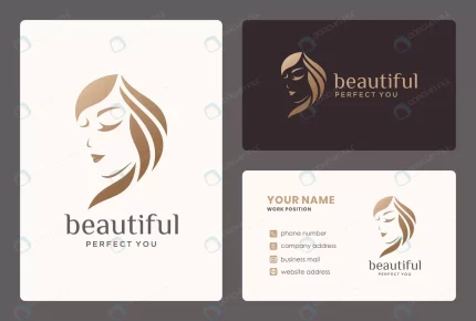 elegant woman logo with business card salon hairs crc9f71db70 size0.63mb 1 - title:graphic home - اورچین فایل - format: - sku: - keywords: p_id:353984