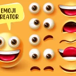 emoji creator vector set design emoticon 3d chara crc558b1164 size5.92mb - title:Home - اورچین فایل - format: - sku: - keywords:وکتور,موکاپ,افکت متنی,پروژه افترافکت p_id:63922