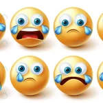 - emoji crying characters vector set 3d emojis char crc4aa2a475 size8.90mb - Home