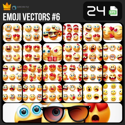 emoji eps 6ab - title:graphic home - اورچین فایل - format: - sku: - keywords: p_id:353984
