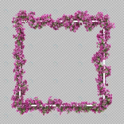 empty square frame with pink bougainvillea waterc crcc6ccda83 size40.47mb - title:graphic home - اورچین فایل - format: - sku: - keywords: p_id:353984