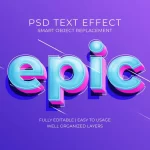 - epic text effect - Home