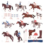 equestrian sport icon set crca6572b33 size2.02mb 1 - title:Home - اورچین فایل - format: - sku: - keywords:وکتور,موکاپ,افکت متنی,پروژه افترافکت p_id:63922