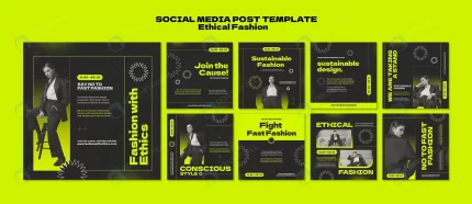 ethical fashion instagram posts design template.j crc2df07188 size290.47mb - title:graphic home - اورچین فایل - format: - sku: - keywords: p_id:353984