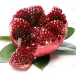 - exotic delicious pomegranate white background crcedc85990 size3.32mb 4096x3044 - Home