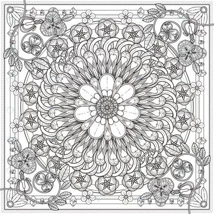 exquisite mandala background design with floral e crc699d9915 size11.36mb - title:graphic home - اورچین فایل - format: - sku: - keywords: p_id:353984