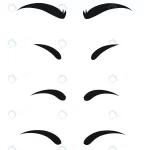 eyebrows shapes set eyebrow shapes various types e rnd229 frp31015190 - title:Home - اورچین فایل - format: - sku: - keywords:وکتور,موکاپ,افکت متنی,پروژه افترافکت p_id:63922
