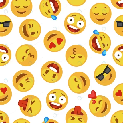 faces emoji pattern funny cute smiley expression crcea5f7cb6 size2.62mb - title:graphic home - اورچین فایل - format: - sku: - keywords: p_id:353984