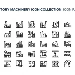 factory machinery icon collection rnd245 frp26036369 - title:Home - اورچین فایل - format: - sku: - keywords:وکتور,موکاپ,افکت متنی,پروژه افترافکت p_id:63922