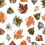 - fallen autumn leaves vector seamless pattern stamp rnd267 frp29472895 - Home