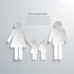 - family silhouettes with shadow art vector illustr crcb842c607 size2.74mb - Home