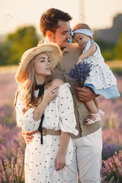family with little daughter lavender field beauti crc73e91dec size11.07mb 3840x5760 - title:graphic home - اورچین فایل - format: - sku: - keywords: p_id:353984
