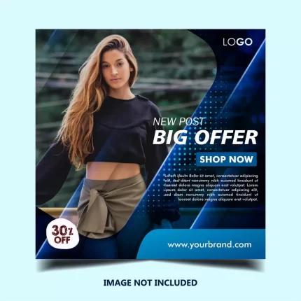 fashion instagram banner post template 4 - title:graphic home - اورچین فایل - format: - sku: - keywords: p_id:353984