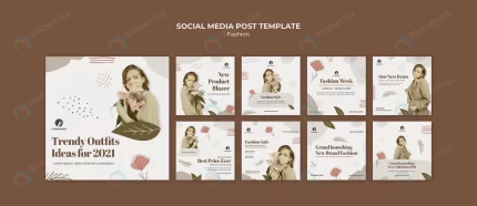 fashion instagram posts template with photo crcb45efc46 size94.93mb - title:graphic home - اورچین فایل - format: - sku: - keywords: p_id:353984