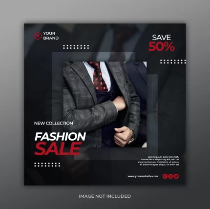 fashion sale banner template 8 - title:graphic home - اورچین فایل - format: - sku: - keywords: p_id:353984