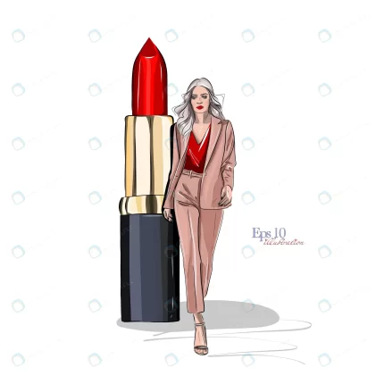 fashion style sketch beautiful woman fashionable crca6f63d33 size1.8mb 1 - title:graphic home - اورچین فایل - format: - sku: - keywords: p_id:353984