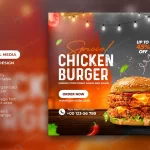 fast food burger social media promotion banner ps crc9bb6ae98 size12.32mb - title:Home - اورچین فایل - format: - sku: - keywords:وکتور,موکاپ,افکت متنی,پروژه افترافکت p_id:63922