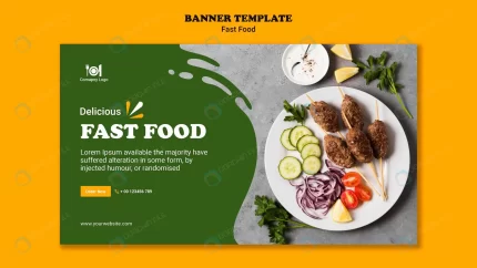 fast food concept banner template crc4c2e8c50 size28.45mb - title:graphic home - اورچین فایل - format: - sku: - keywords: p_id:353984
